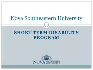 Nova Southeastern University