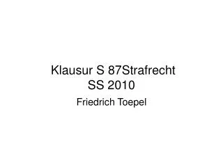 klausur s 87strafrecht ss 2010