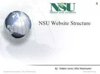 NSU Website Structure