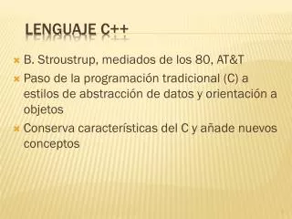 lenguaje c