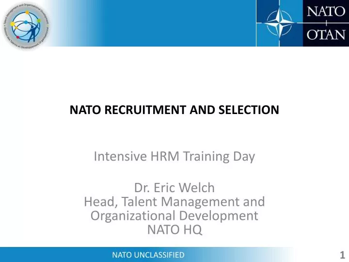 nato recruitment and selection