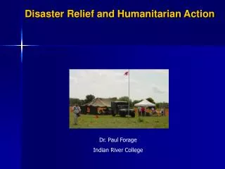 Disaster Relief and Humanitarian Action