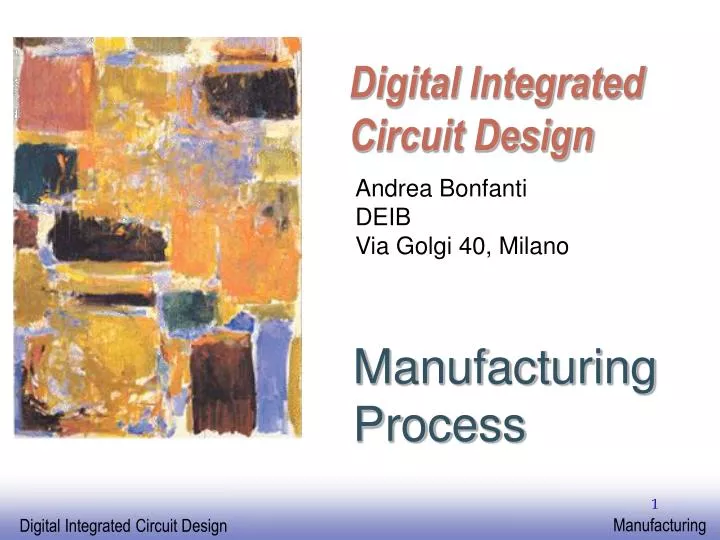 digital integrated circuit design