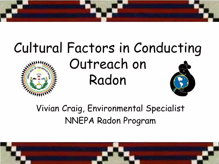 cultural factors in conducting outreach on radon