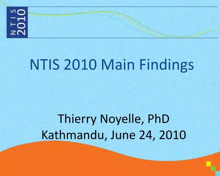 thierry noyelle phd kathmandu june 24 2010