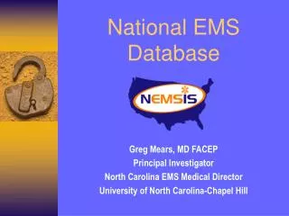 National EMS Database