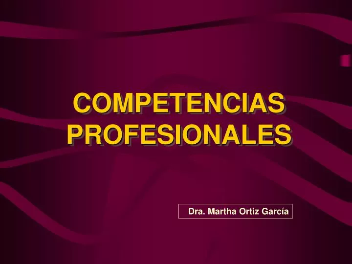 competencias profesionales