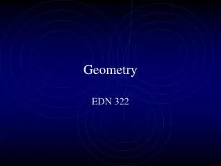 Geometry