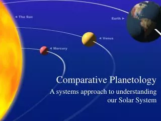 Comparative Planetology