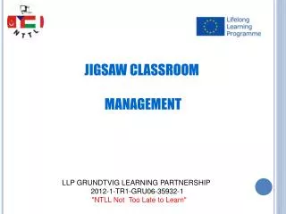 JIGSAW CLASSROOM MANAGEMENT