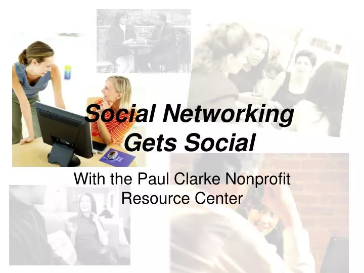 social networking gets social