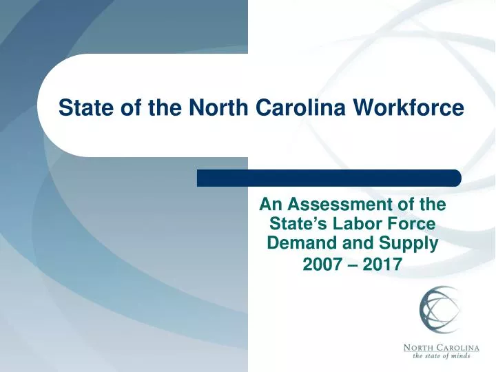 state of the north carolina workforce