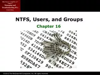 NTFS, Users, and Groups