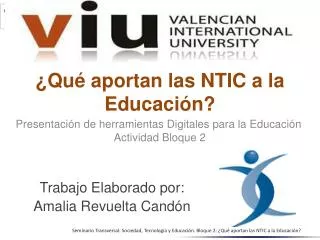 qu aportan las ntic a la educaci n