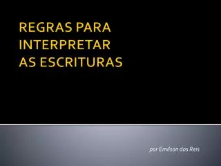 por emilson dos reis