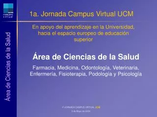 1a jornada campus virtual ucm