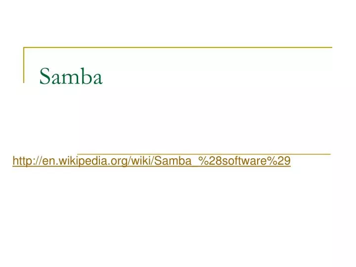 samba