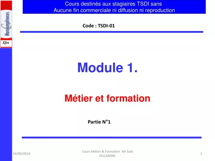 module 1