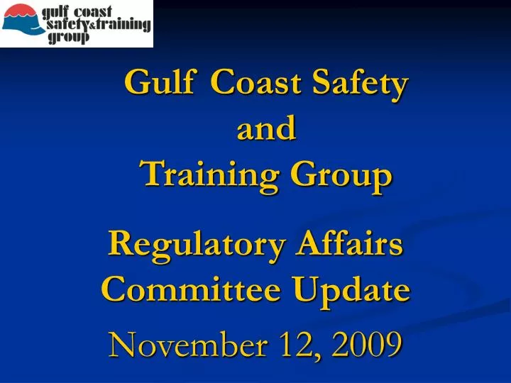 gulf coast safety and training group