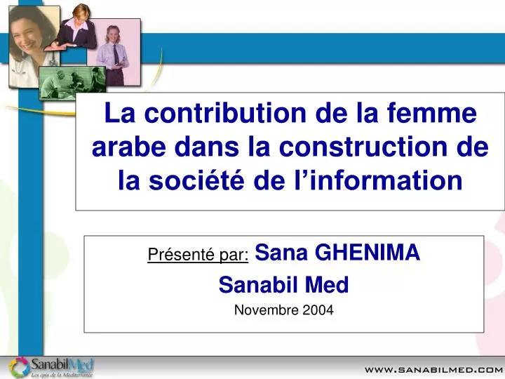 la contribution de la femme arabe dans la construction de la soci t de l information