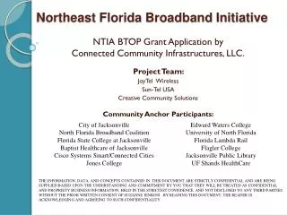 Northeast Florida Broadband Initiative