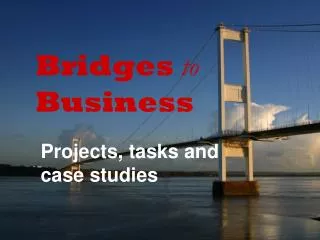 Bridges to Business