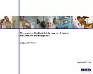 Occupational Health &amp; Safety Council of Ontario Roles Review and Realignment