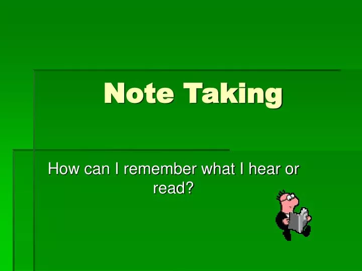 how can i remember what i hear or read