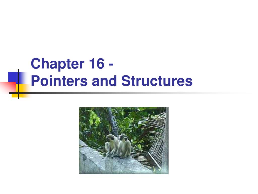 PPT - Chapter 16 - Pointers and Structures PowerPoint Presentation ...