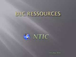 buc ressources