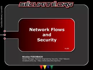 Network Flows and Security 						v1.01