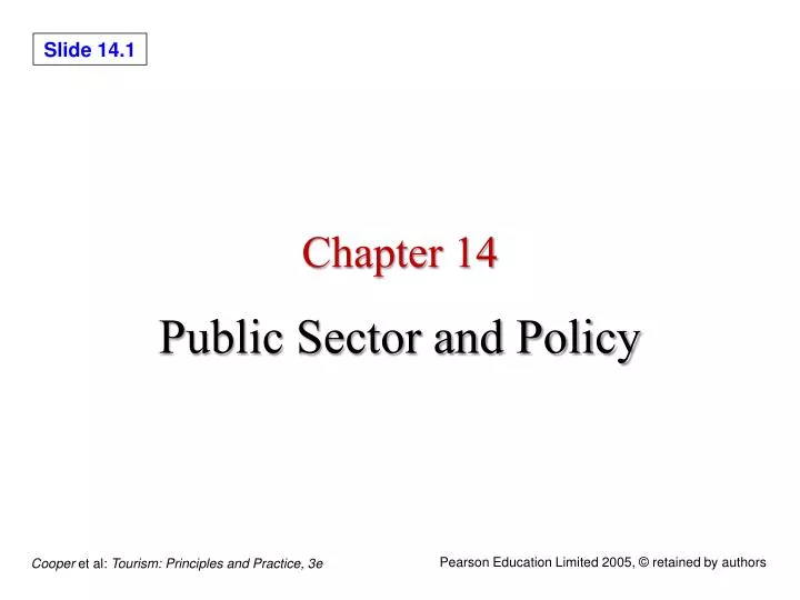 chapter 14 public sector and policy