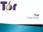 Tor - slide 1