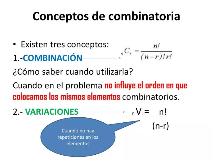 conceptos de combinatoria