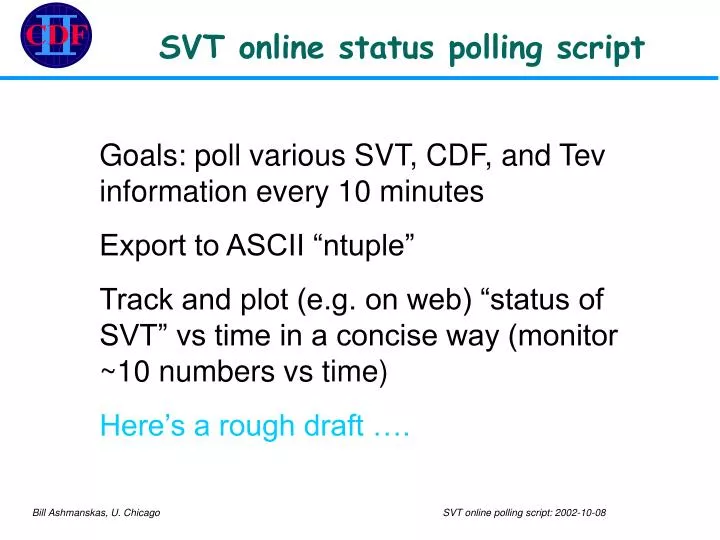 svt online status polling script