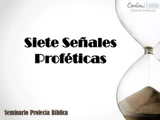 siete se ales prof ticas