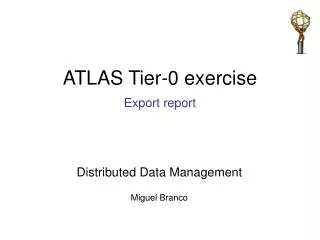 ATLAS Tier-0 exercise