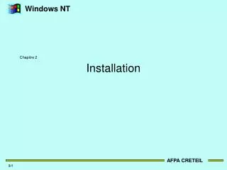 installation