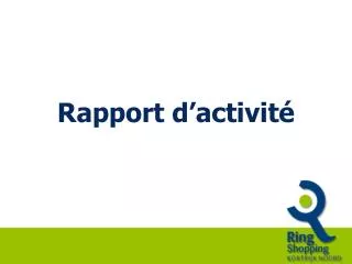rapport d activit