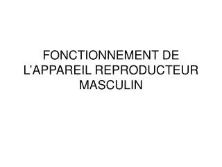 Ppt Tp Le Fonctionnement De L Appareil Reproducteur F Minin I Le Cycle Ovarien D Apr S Les