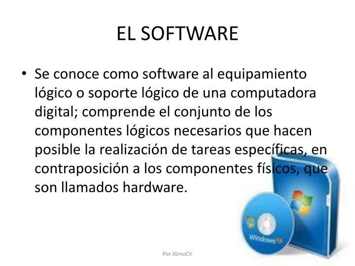 el software