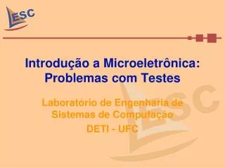 introdu o a microeletr nica problemas com testes