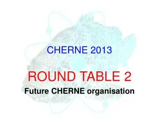 CHERNE 2013