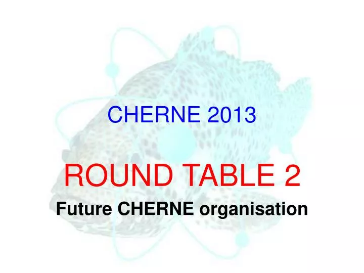 cherne 2013