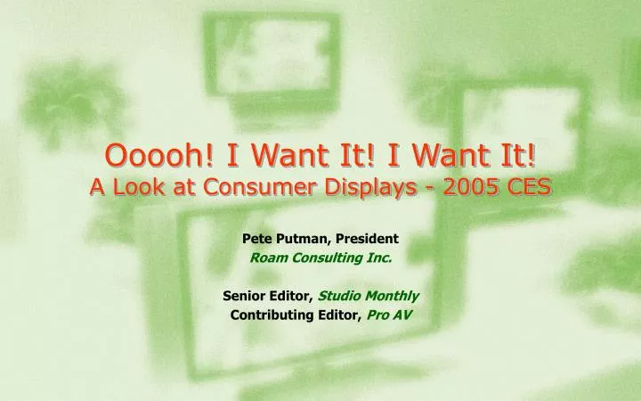 ooooh i want it i want it a look at consumer displays 2005 ces