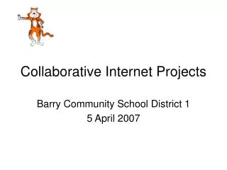 Collaborative Internet Projects