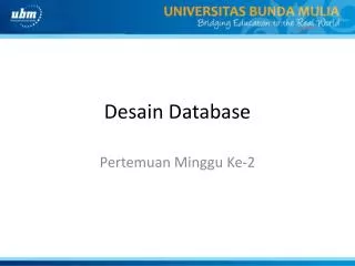 desain database
