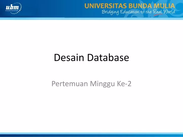 desain database