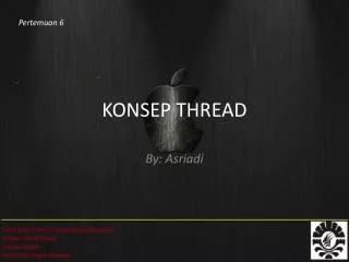 konsep thread