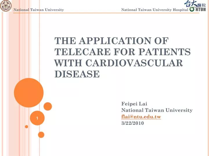 the application of telecare for patients with cardiovascular disease